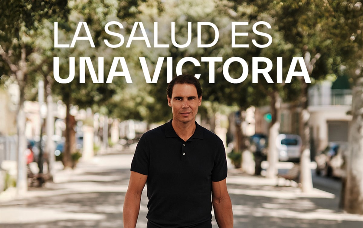 Rafa Nadal protagoniza la nueva campaña de su marca de suplementos alimenticios NDL PRO-HEALTH.