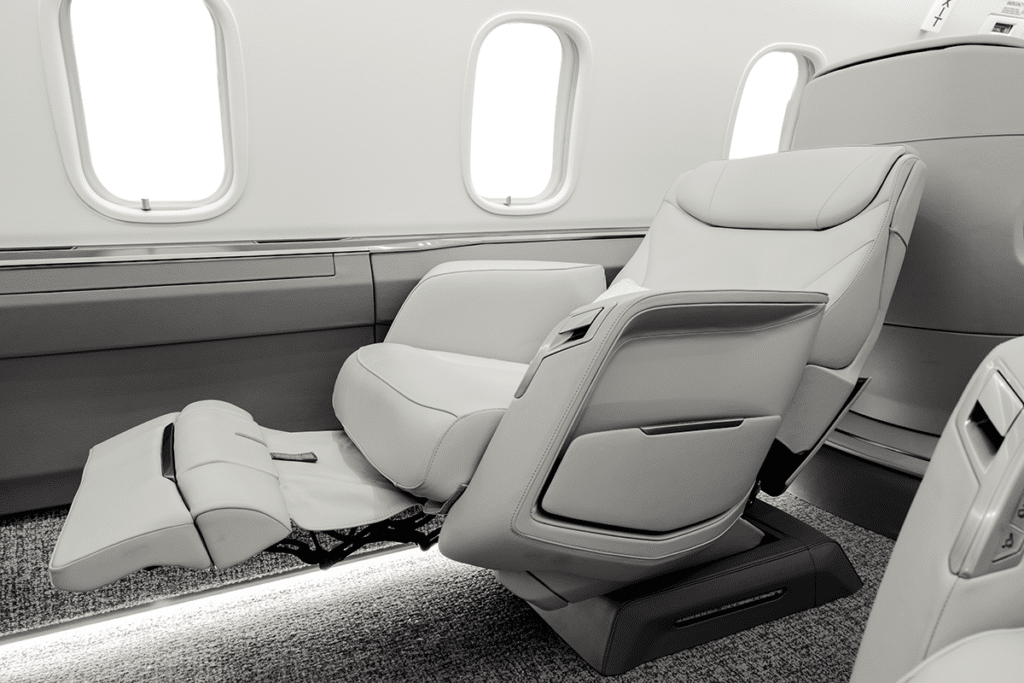 Interior de un Challenger 3500.