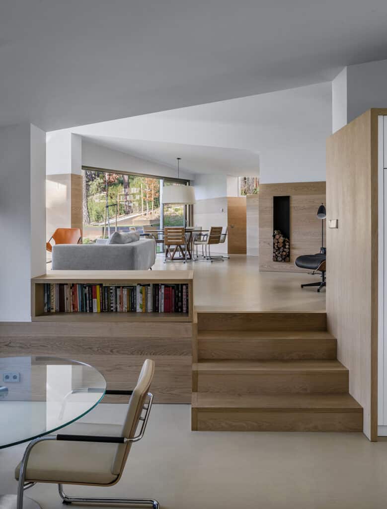 Casa Szoke en San Lorenzo de El Escorial, donde Pedro Almodóvar rodó 'La habitación de al lado'.