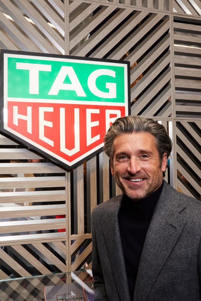 Patrick Dempsey en la inauguración de la boutique de TAG Heuer en el Passeig de Gràcia de Barcelona.