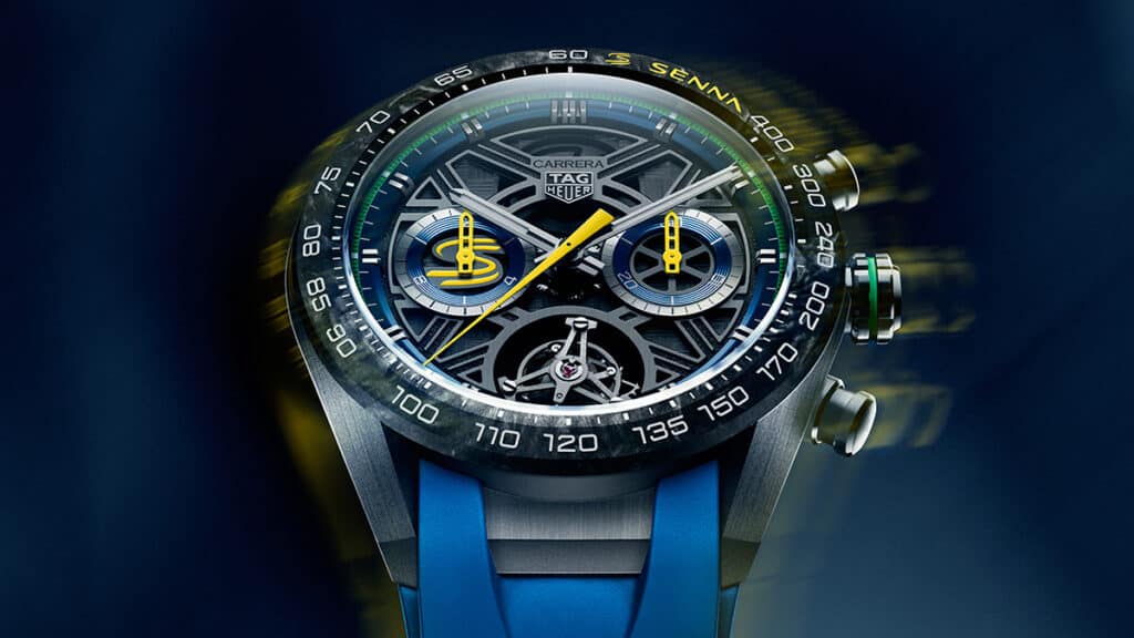 TAG Heuer Carrera Cronógrafo Tourbillon x Senna.