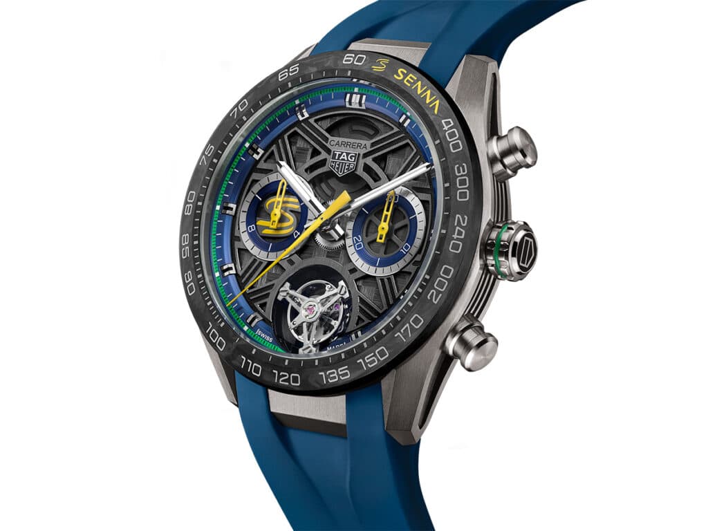 TAG Heuer Carrera Cronógrafo Tourbillon x Senna.