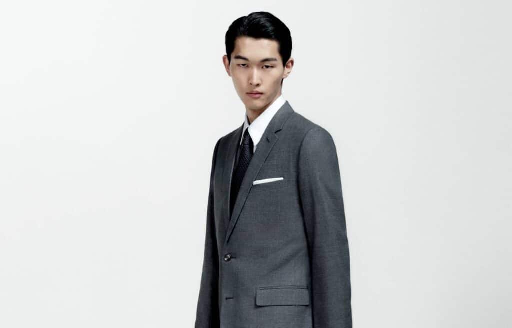 DIOR MENS SPRING 2025 TAILORING BY BRETT LLOYD LOOK 9