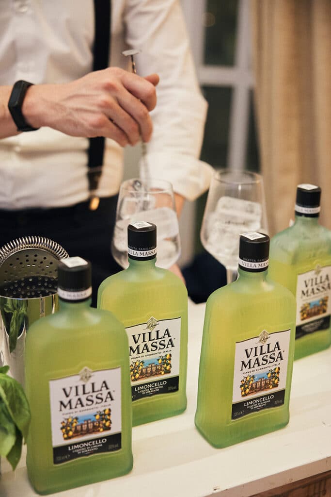 Limoncello de Villa Massa en el Foro de Artesanía GENTLEMAN 2024.