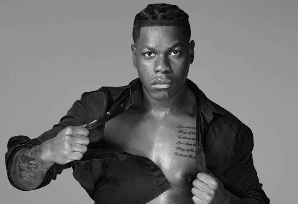 El actor John Boyega para el Calendario Pirelli 2024.