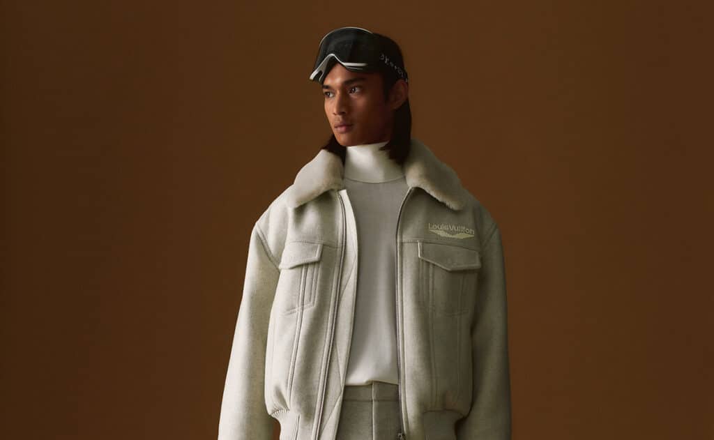 Louis Vuitton presenta la colección Ski para hombre de 2025.