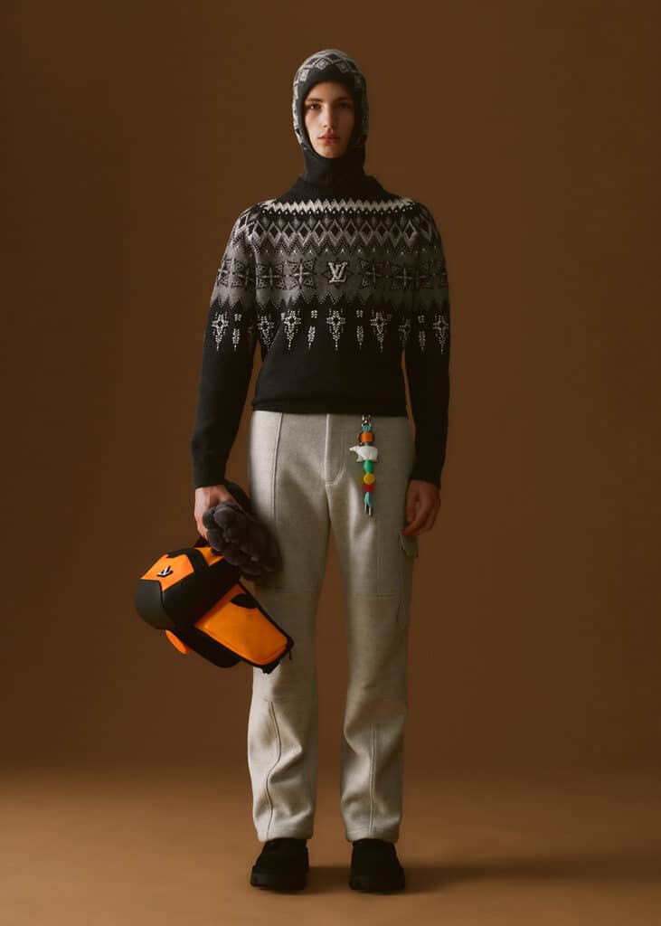 Louis Vuitton presenta la colección Ski para hombre de 2025.