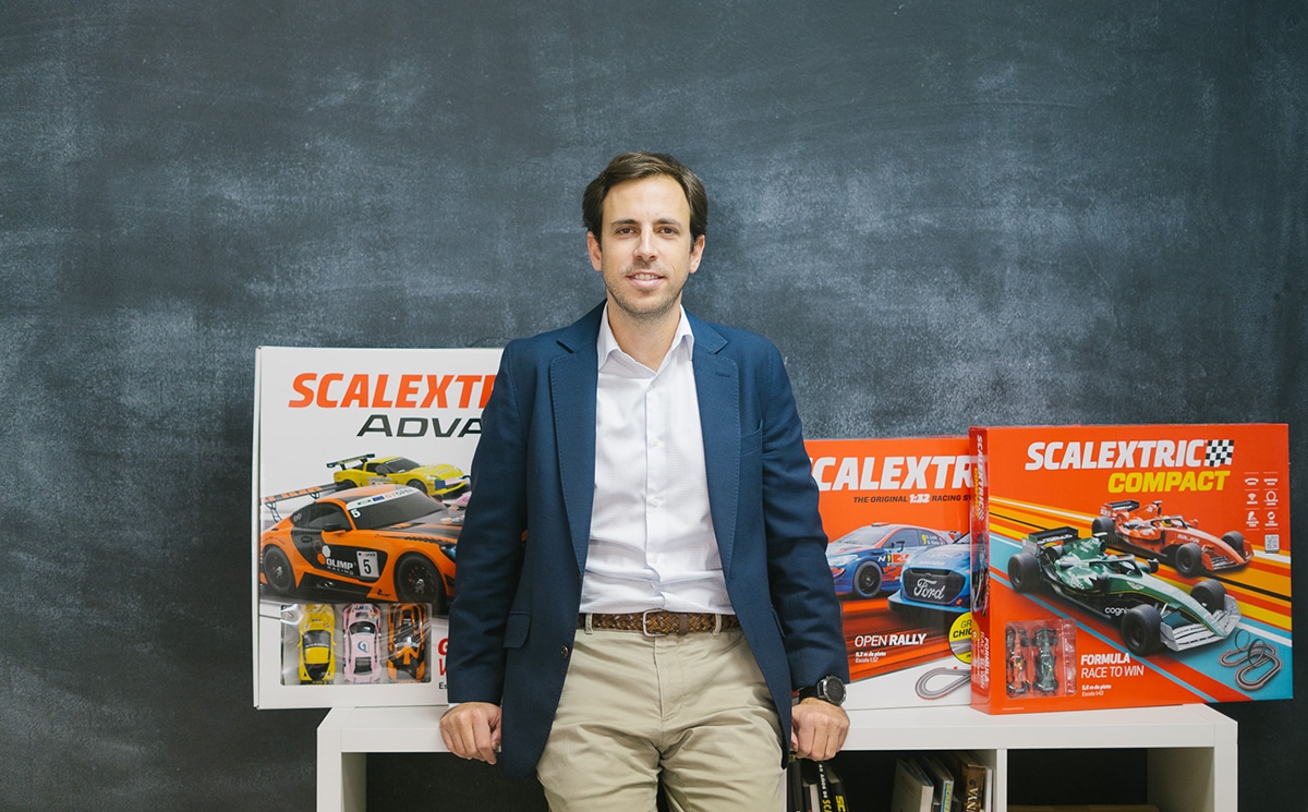 Luis Arnau, CEO de Scalextric.