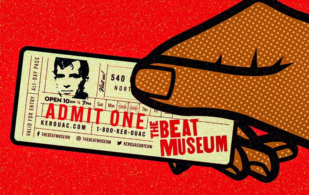 Exposición Beat Generation, en The Beat Museum de San Francisco.