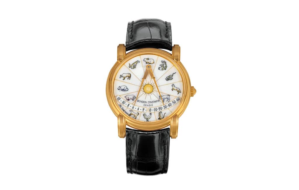 Reloj de Vacheron Constantin con signos del zodiaco.