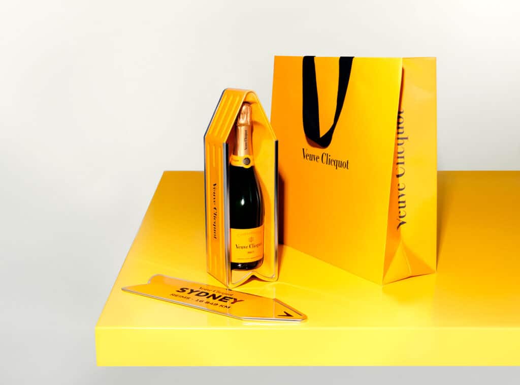 Arrows y Ice Jacket de Veue Clicquot.