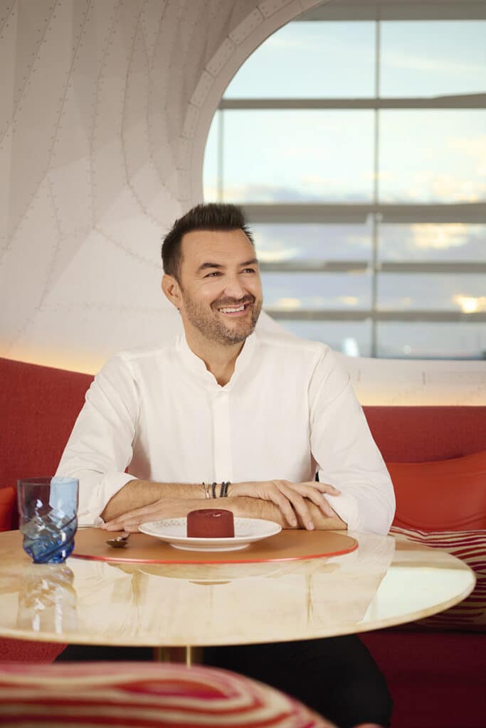 El chef Cyril Lignac colabora con Louis Vuitton.