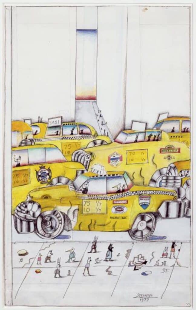 La mayor exposición dedicada a Saul Steinberg jamás realizada está en Madrid 2 36284