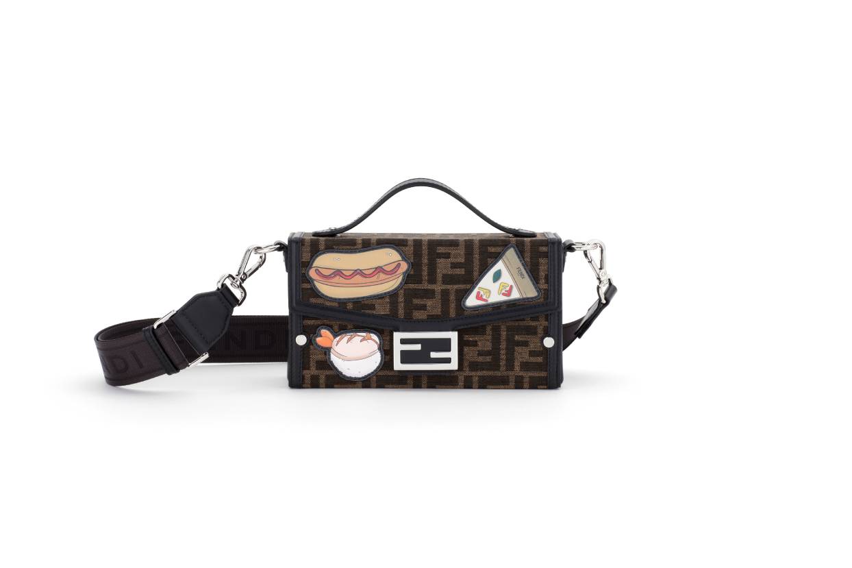Pizzas, hotdogs y sushi en la divertida (y lujosa) colección de bolsos de Fendi 1 7VA565 ATFE F1QCN