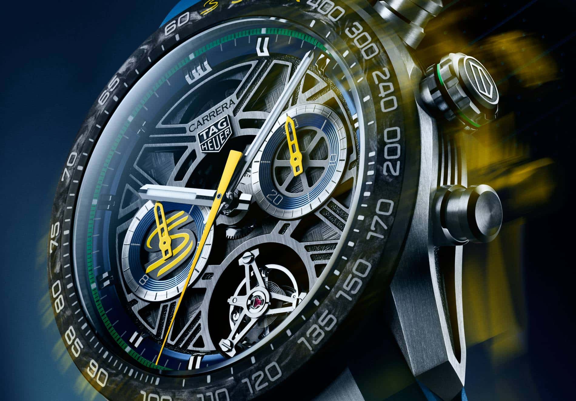 TAG Heuer Carrera Cronógrafo Tourbillon x Senna.