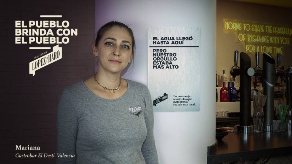 Mariana Morlovea, del Gastrobar El Destí en L'Alcúdia.