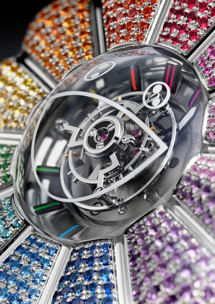 MP-15 Takashi Murakami Tourbillon Sapphire Rainbow.