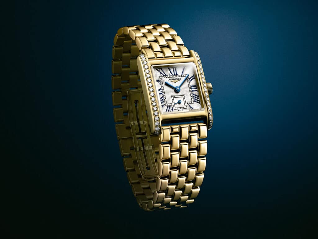 Nuevo modelo de oro amarillo de la colección MINI DOLCEVITA de Longines.