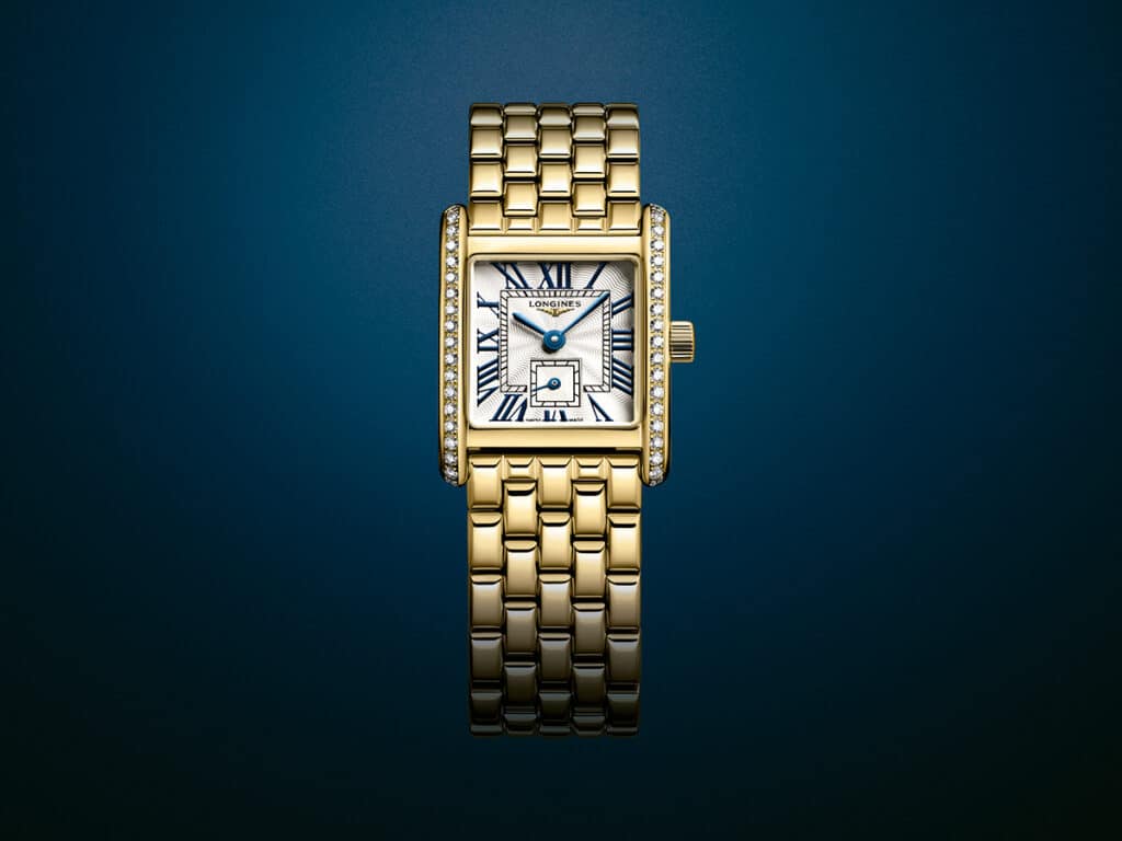 Nuevo modelo de oro amarillo de la colección MINI DOLCEVITA de Longines.