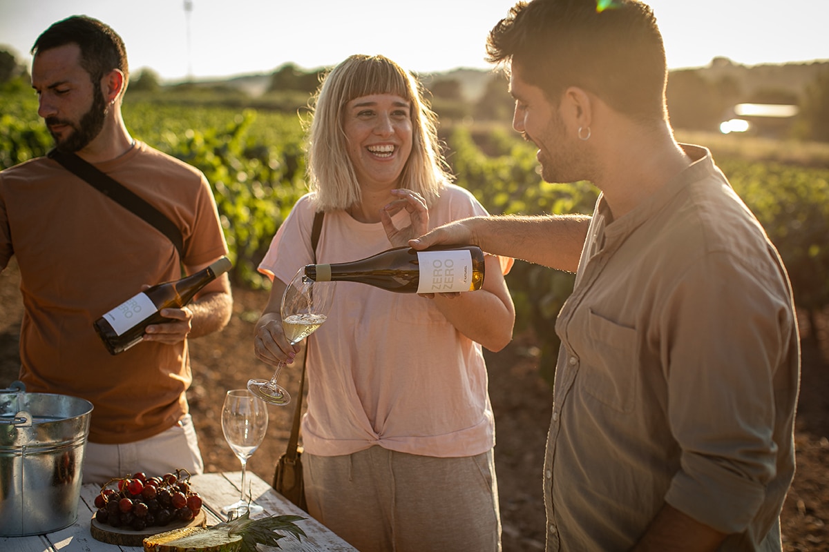 Le Naturel Zero Zero Blanco y Tinto sin alcohol.