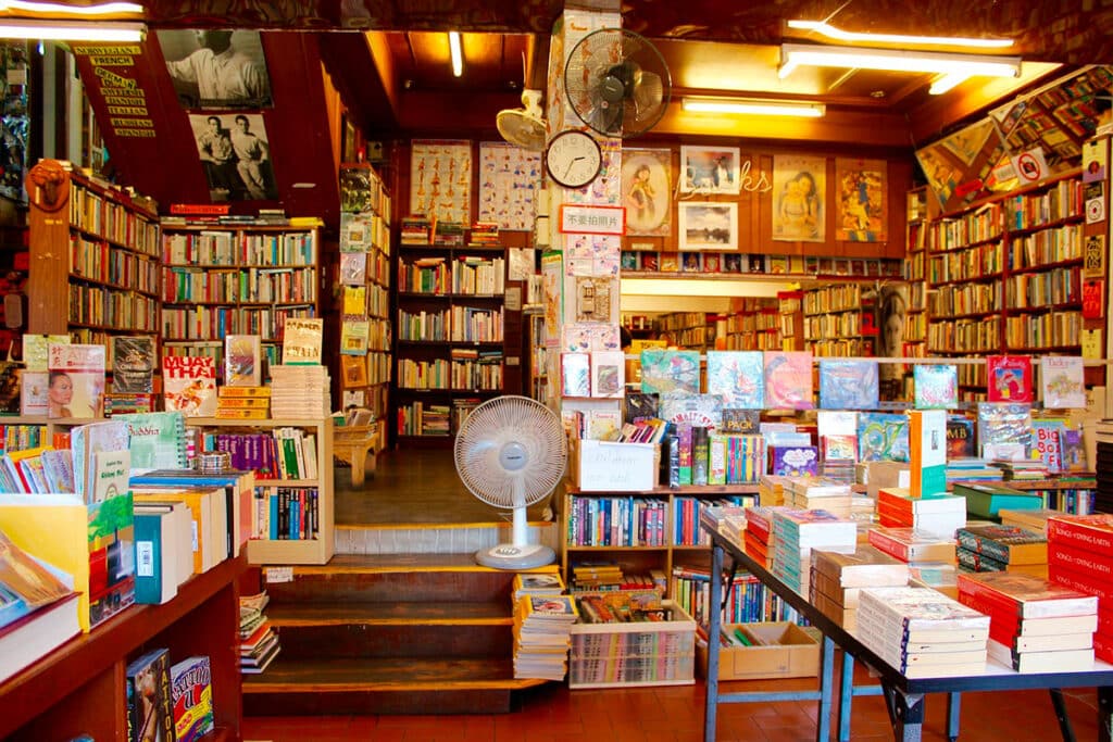 Librería en Lisboa.