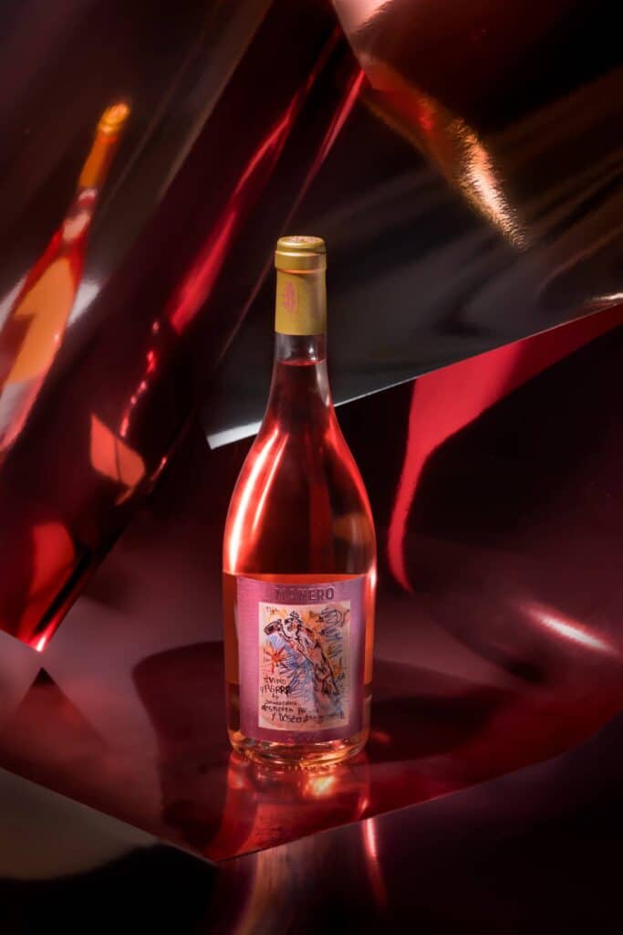 Domingo Zapata y Manero: cuando el arte y el vino se unen 3 ROSADO MANERO by Zapata