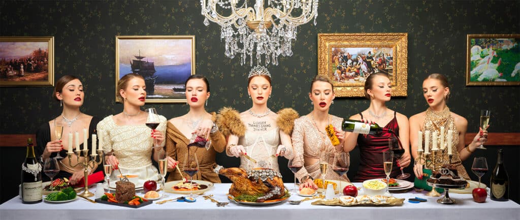 Luxury Thanksgivving Dinner, de Philippe Shangti.