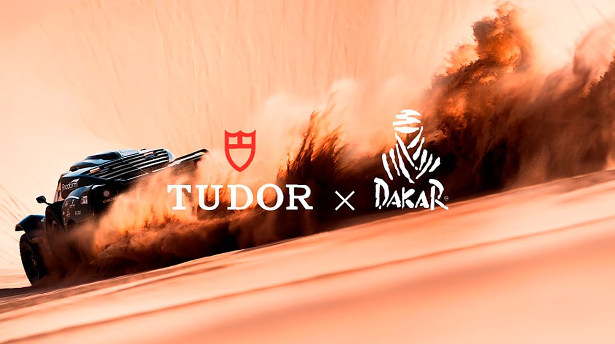 TUDOR se convierte en el nuevo cronógrafo oficial del rally Dakar 2025.