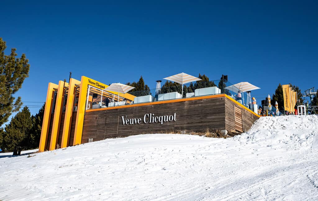 Veuve Cicquot In The Snow en Grandvalira.