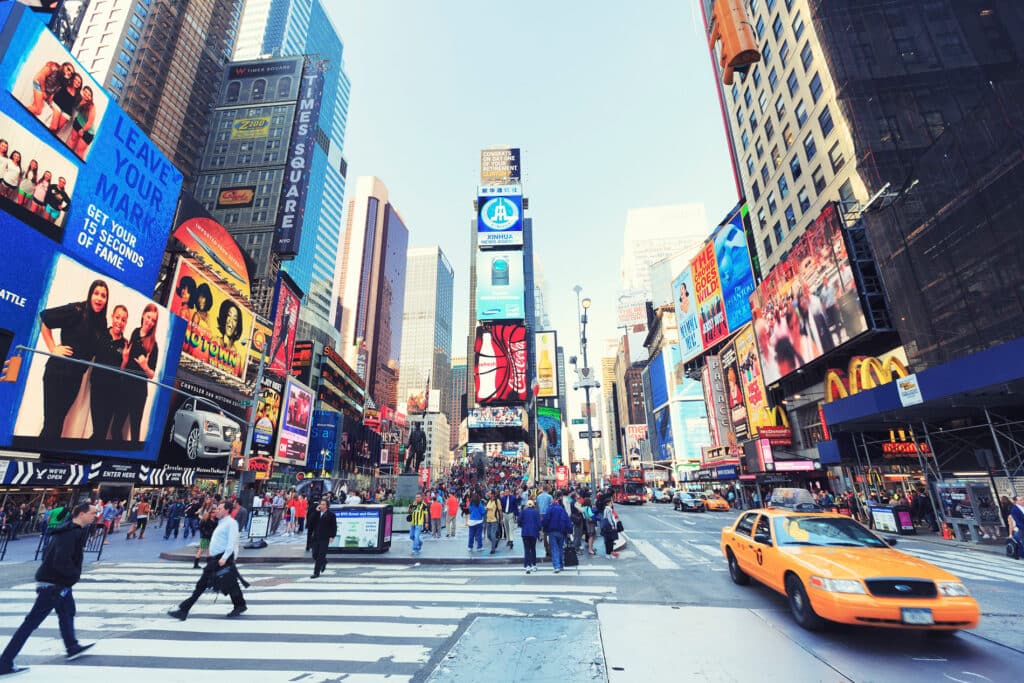 Time Square en Nueva York.