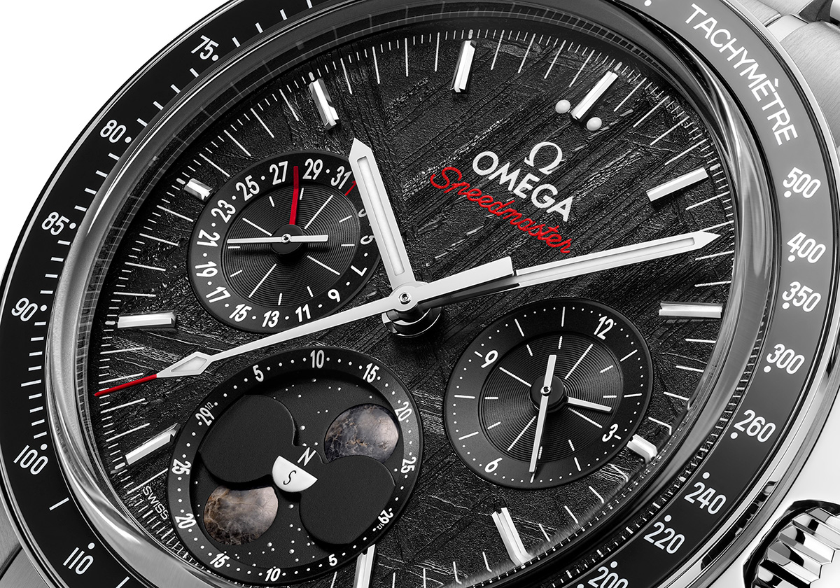 Speedmaster Moonphase Meteorite de OMEGA.