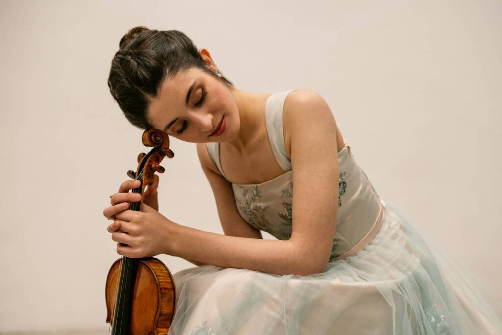 La violinista María Dueñas.