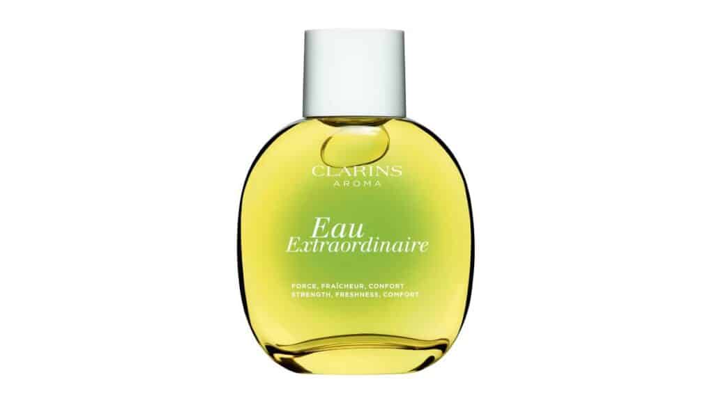 Aguas de tratamiento Clarins: cuatro opciones perfectas para regalar el Día del Padre 4 Agua de Tratamiento Eau Extraordinaire de Clarins.