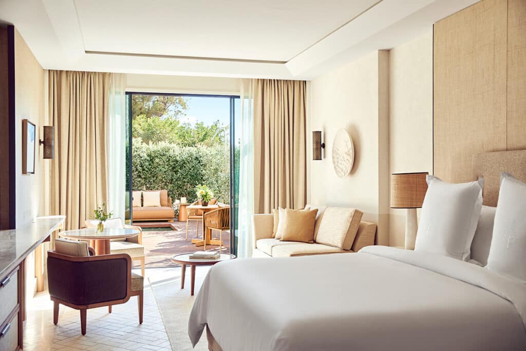 Habitación del Four Seasons Resort Mallorca.