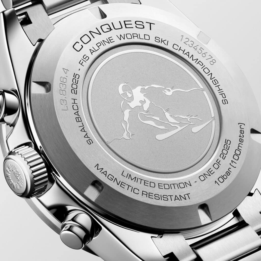 Conquest Chrono Ski Edition de Longines.