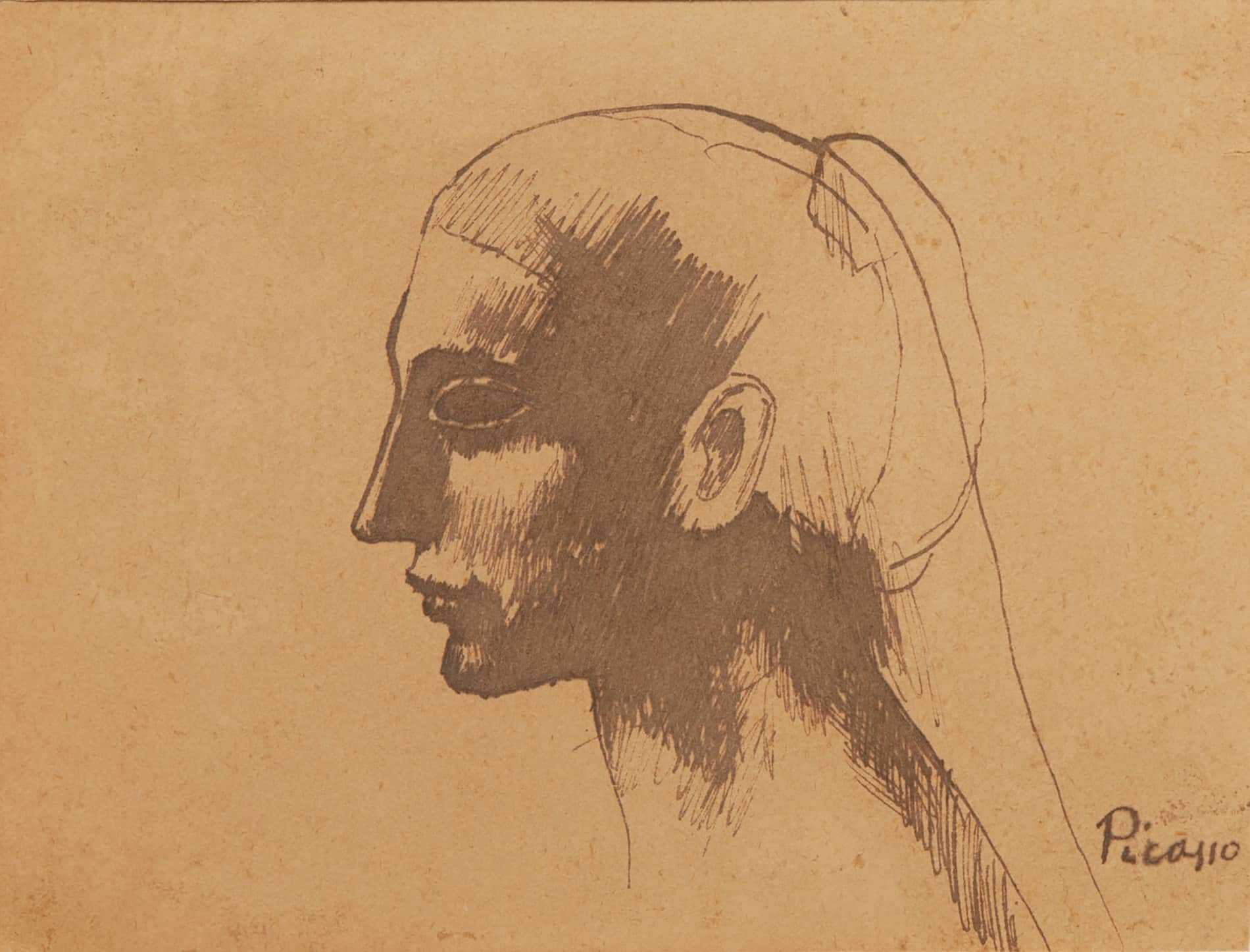 Desde Picasso hasta Dalí o Sorolla. A la venta más de 500 obras en la VIII edición del Salón de Arte Moderno 1 Tête de femme, obra de Pablo Picasso (1902 - 1905). Tinta sobre papel.