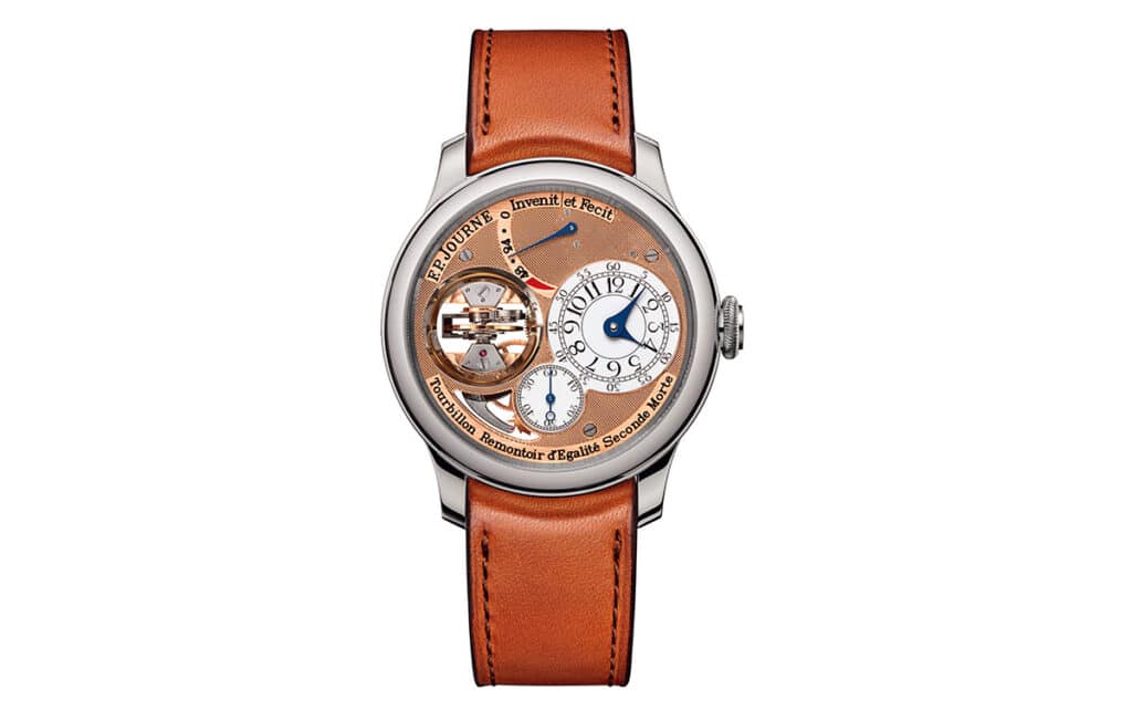Las piezas más exclusivas de F.P.Journe llegan a Madrid de la mano de Rabat 2 F.P. Journe Tourbillon Souverain con "remontoir d'égalité".