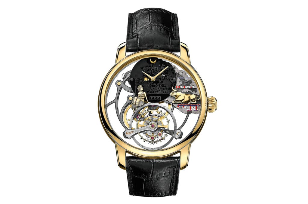 Star Legacy con Exo Tourbillon Skeleton de Montblanc.