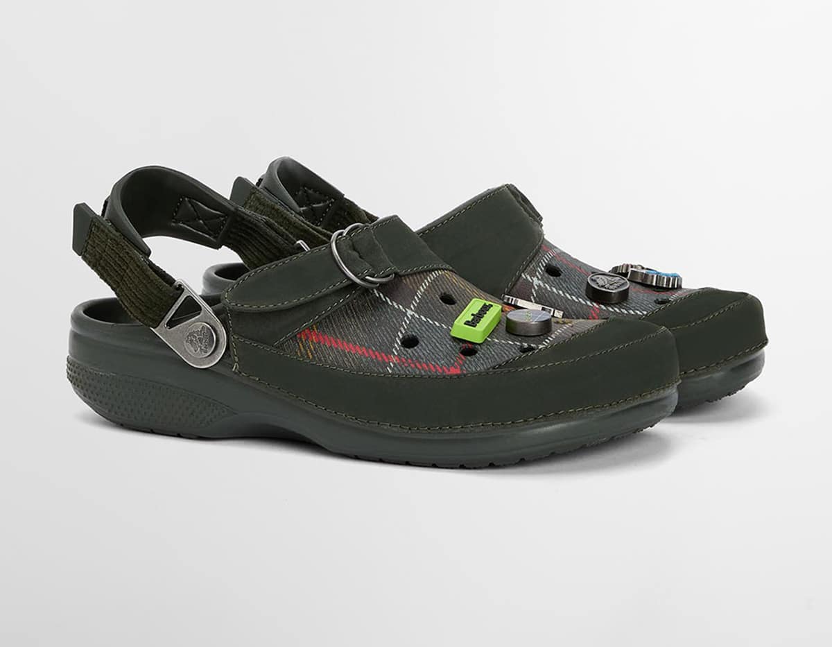 Barbour y Crocs lanzan una colaboración exclusiva que fusiona tradición y comodidad 1 Edición especial Barbour x Crocs.