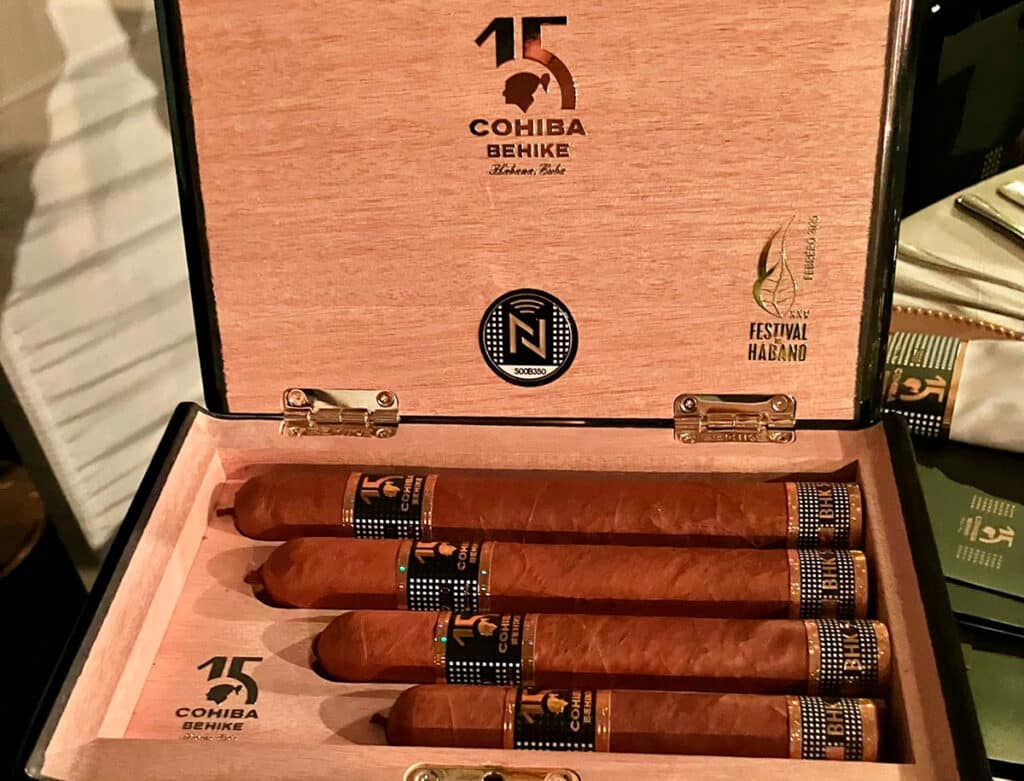 15 aniversario de la línea Behike de Cohiba