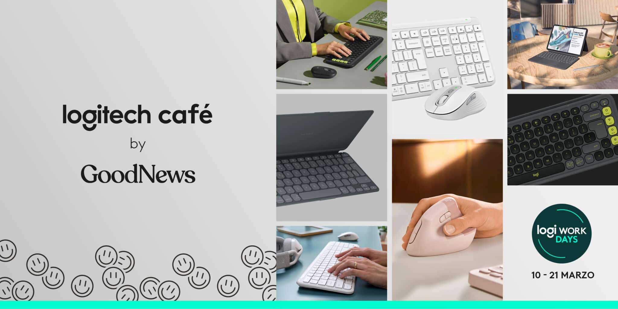 Logitech celebra los Logi WORK DAYS junto a Goodnews