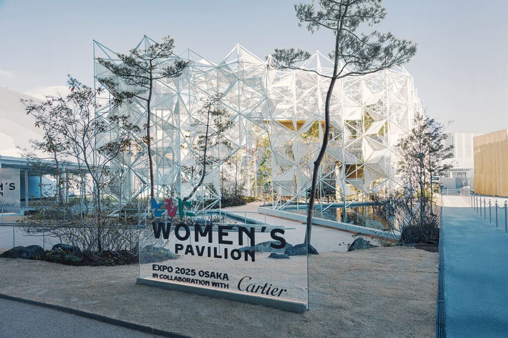 Women’s Pavilion de Cartier, en la Expo Osaka de Japón 2025.