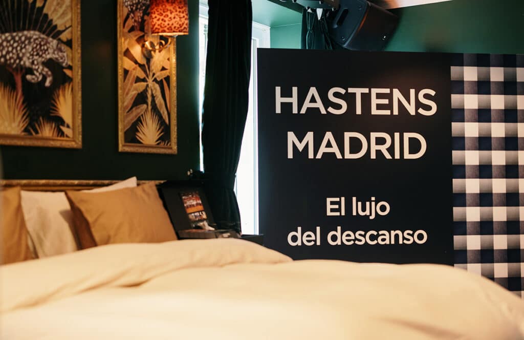 Boutique de Hästens en Madrid.