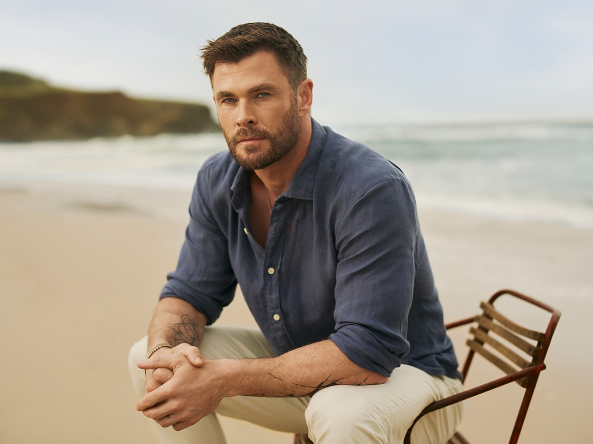 Chris Hermsworth repite como protagonista en la nueva campaña de Emidio Tucci de El Corte Inglés 1 Chris Hermsworth para la campaña primavera/verano 2025 de Emidio Tucci para El Corte Inglés.
