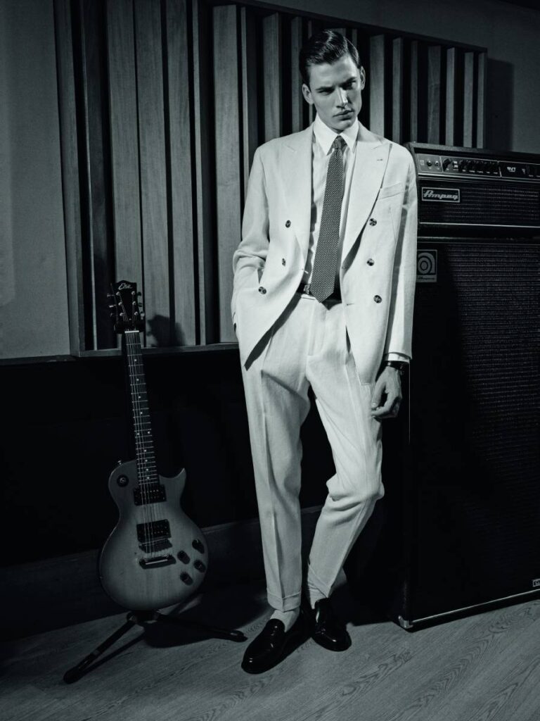 Look Gentleman inspirado en la moda masculina de los años 50.