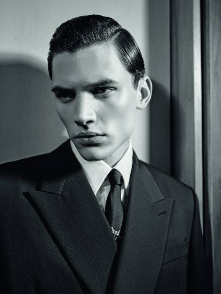 Look Gentleman inspirado en la moda masculina de los años 50.