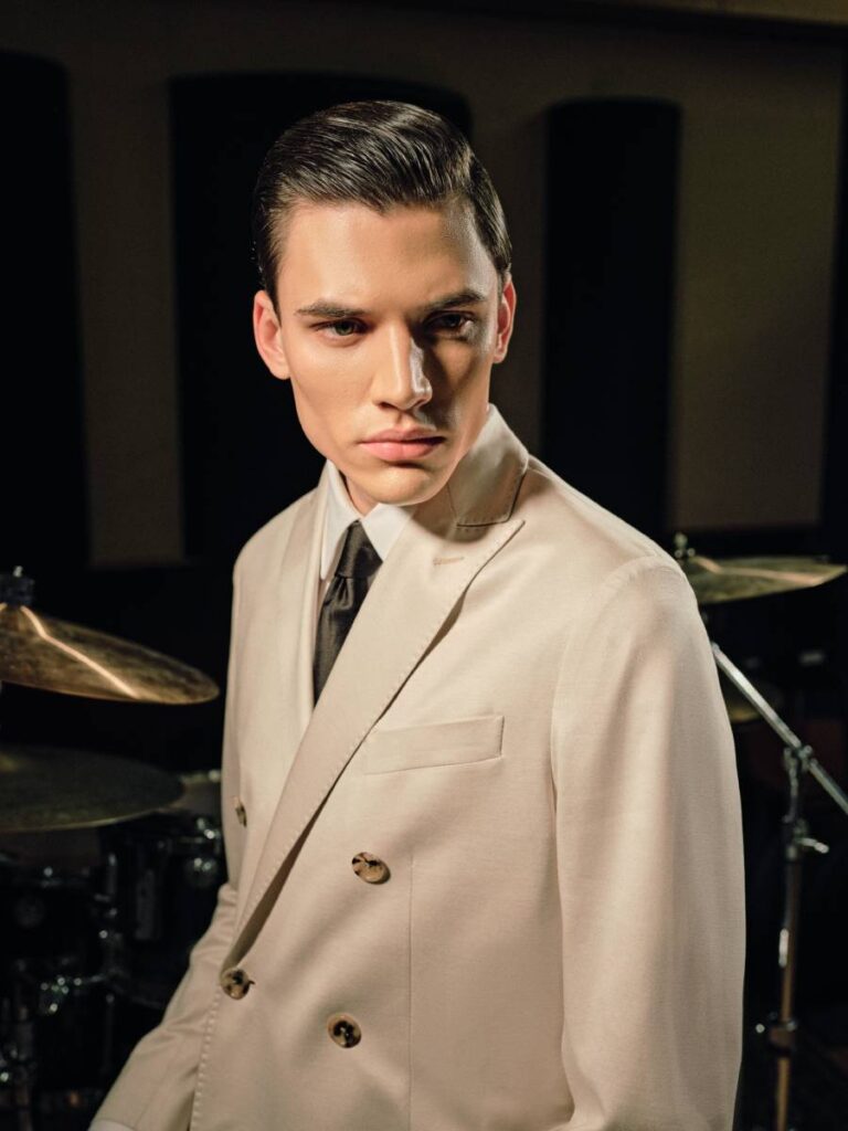 Look Gentleman inspirado en la moda masculina de los años 50.