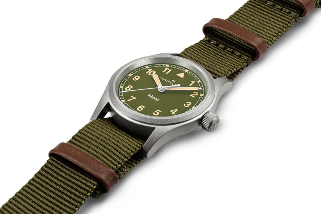 Khaki Field Quartz de Hamilton.