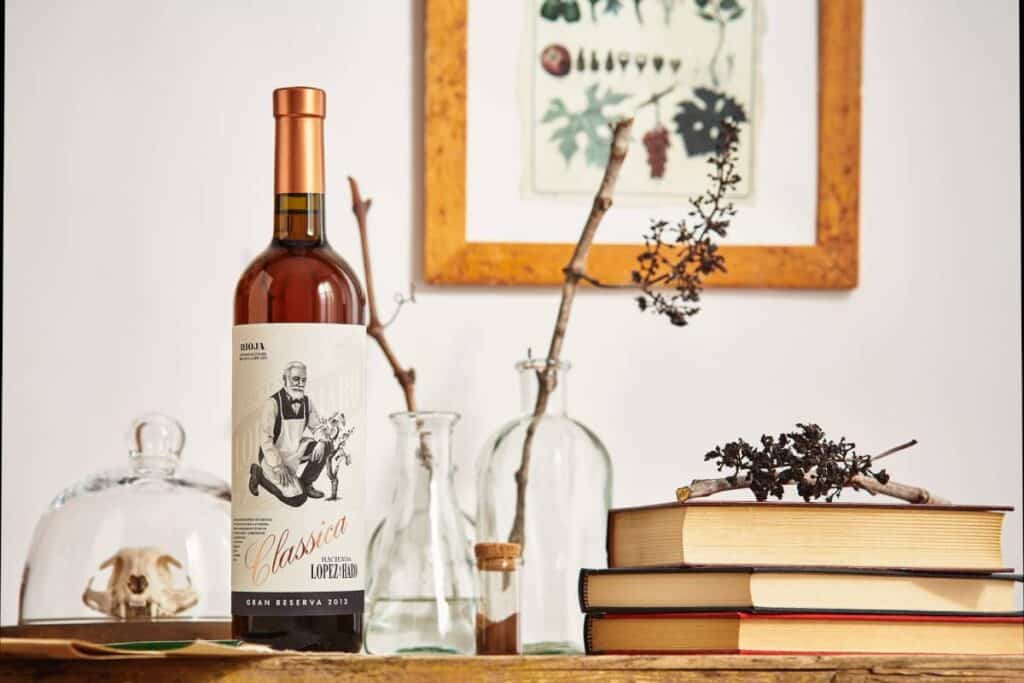 Classica Gran Reserva Rosado de Bodega Hacienda López de Haro.