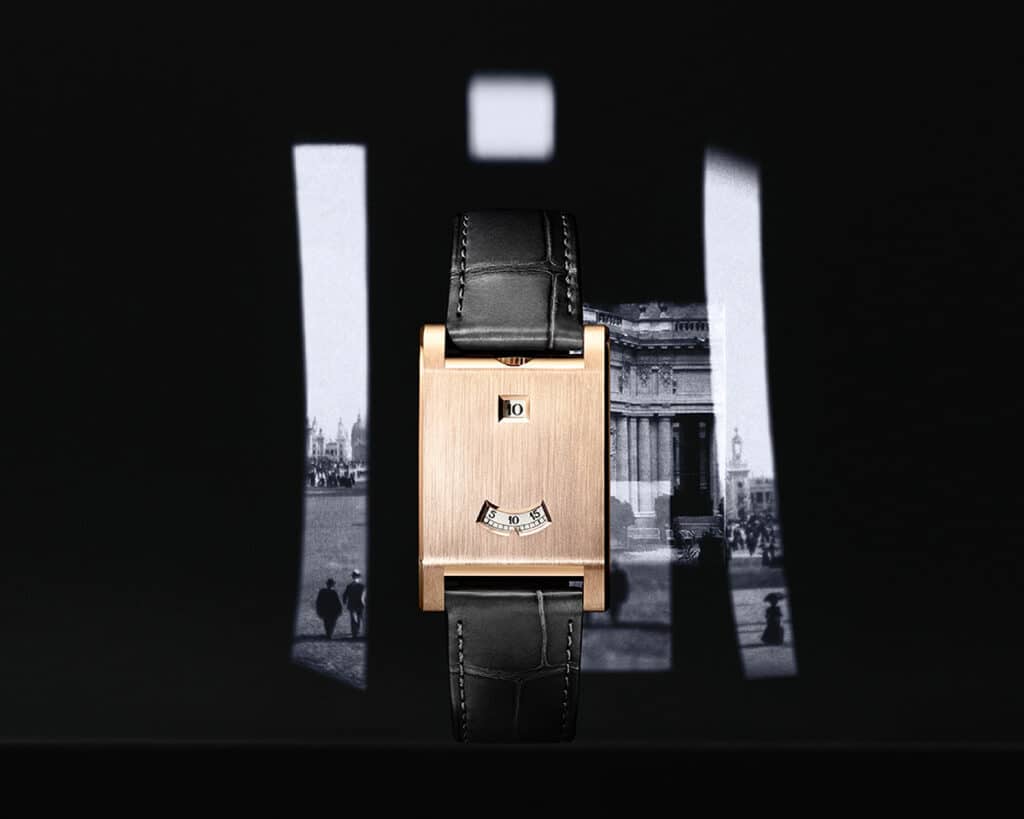 Cartier rinde homenaje al misterioso Tank à Guichets 2 Tank à Guichets de Cartier.